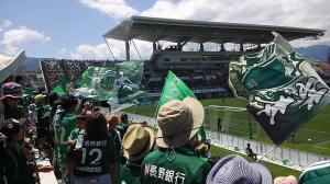 サッカー観戦