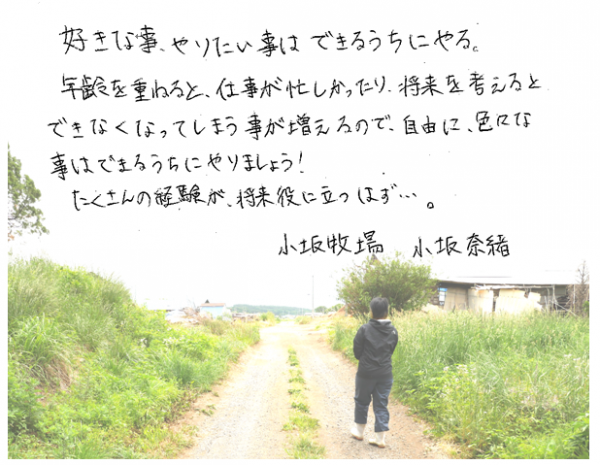 メッセージ