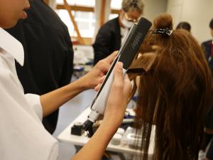 ヘアセット体験