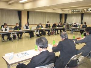 区長会との懇談会
