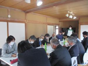 協力隊との懇談会