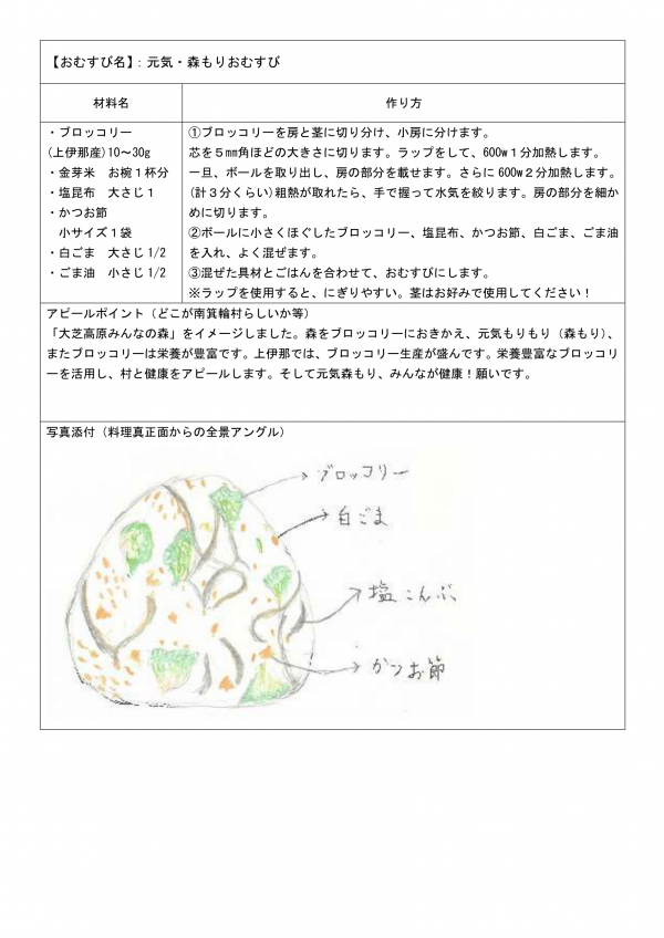 元気森もりおむすび